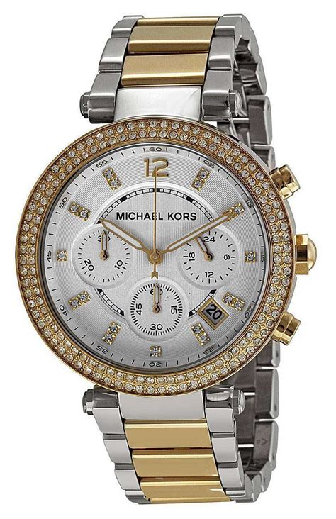 original michael kors mk5626 damenuhr parker edelstahl|parker watch mk5626.